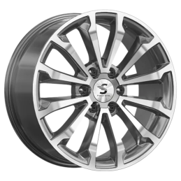 КиК Premium КР006 (20_Land Cruiser Prado) 8.5x20 PCD6x139.7 ET25 Dia106.1 Diamond gloss graphite