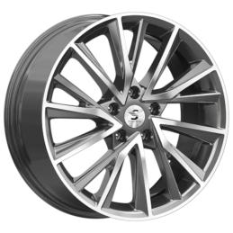 КиК Premium КР010 (18_X-Trail T33) 7.5x18 PCD5x114.3 ET40 DIA 66.1  Diamond gloss graphite