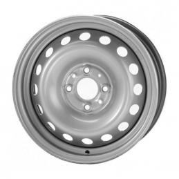 TREBL 64A50C Renault 6x15 PCD4x100 ET50 Dia60.1 Silver