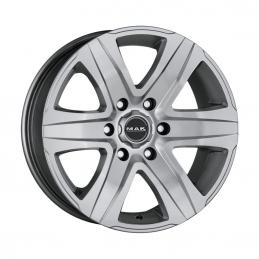 MAK Stone 4x4 T 8.5x18 PCD6x114.3 ET30 DIA 66.1  Silver