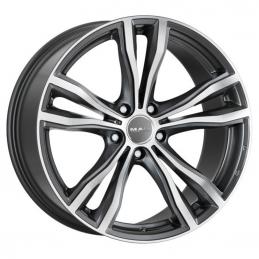 MAK X-Mode 10.5x21 PCD5x112 ET43 Dia66.6 Gunmetal Mirror Face