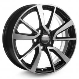 КиК Audi A4 (КС699) 7x17 PCD5x112 ET46 Dia66.6 Алмаз-черный