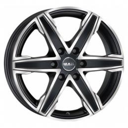 MAK King 6 6.5x16 PCD6x130 ET62 DIA 84.1  Ice Black