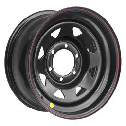 Off-Road Wheels Диск усиленный стальной черный 8x16 PCD6x139.7 ET10 DIA 110  Черный