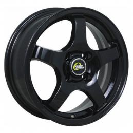 CrossStreet CR-14 5.5x14 PCD4x100 ET43 Dia67.1 BLACK